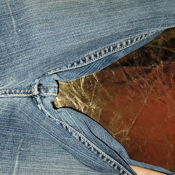 BKE Distressed Flare Jeans "Sabrina" - Picture 14 of 14